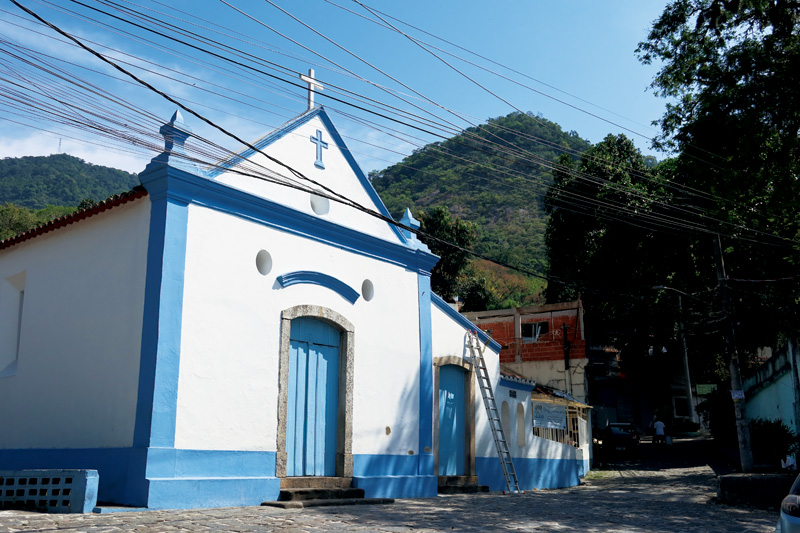 A igreja São Gonçalo de Amarante, na entrada do Quilombo do Camorim, completa 400 anos em 2025 Larissa Guedes - EPSJV/Fiocruz